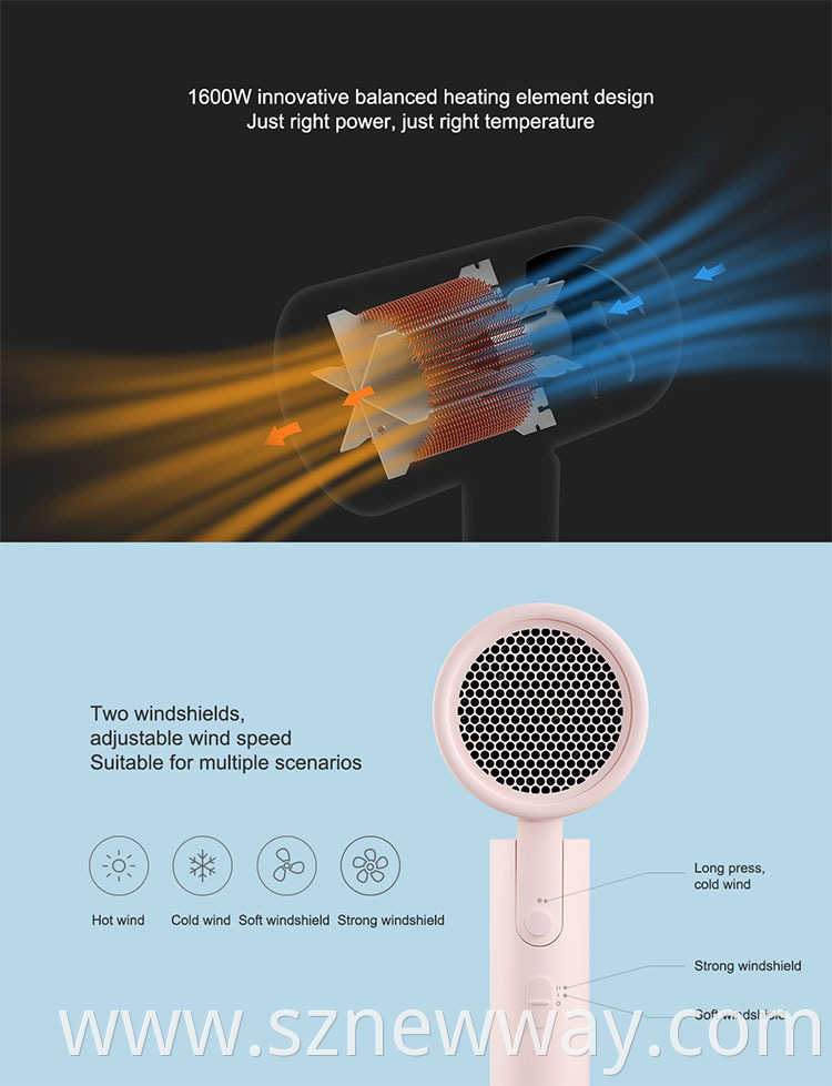 Xiaomi Mijia Electric Hair Dryer H100